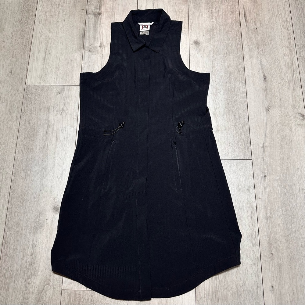 Avalanche sleeveless Summer collared Size small lightweight stretch casual dress